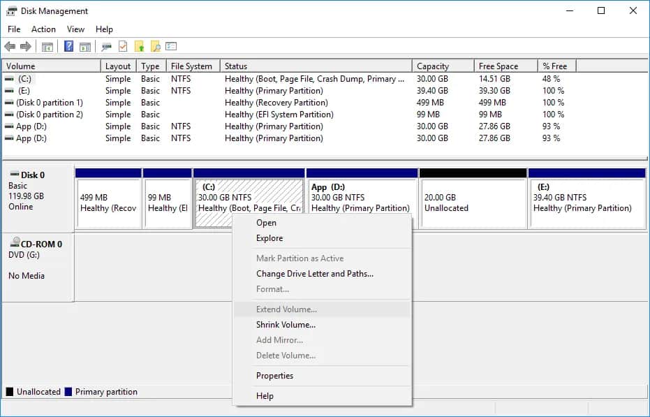 Jak rozszerzyć partycję systemową Windows 10 i uniknąć utraty danych