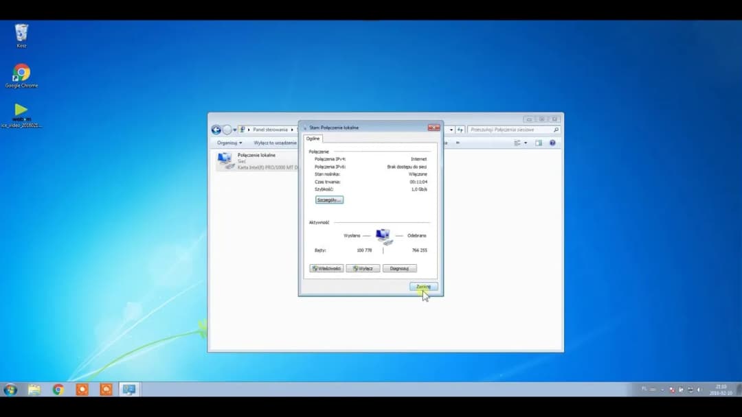 Jak włączyć kartę sieciową w Windows 7 i uniknąć problemów z połączeniem