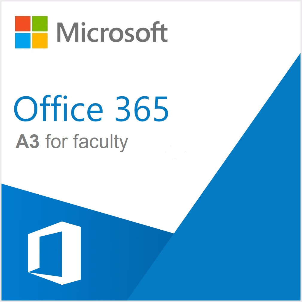 Office 365 A3 for faculty