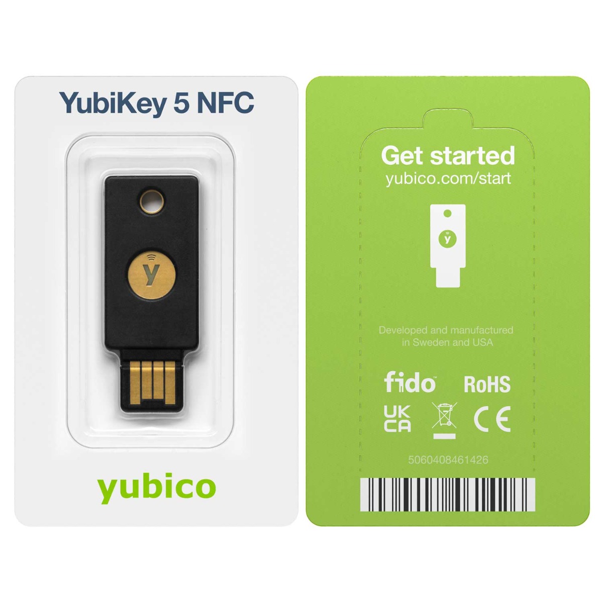 YubiKey 5 NFC - pudełko