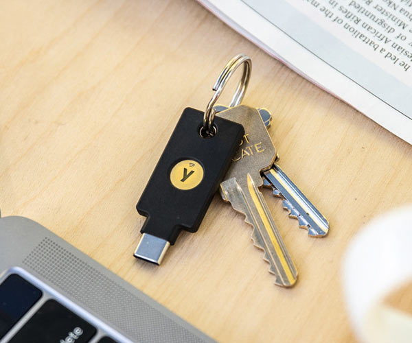 YubiKey 5C NFC - pęk kluczy