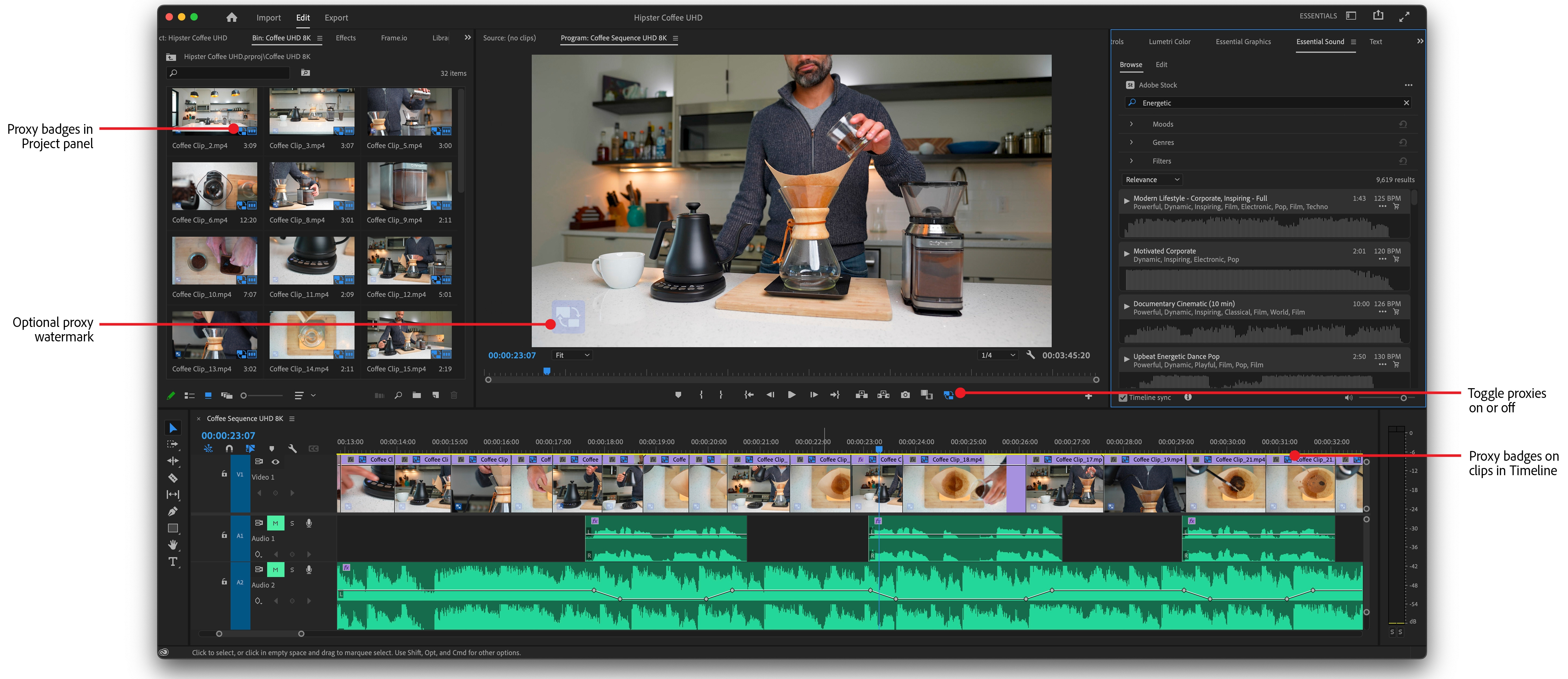 Adobe Premiere Pro - montaż wideo